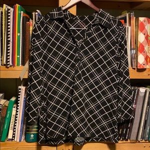 212 Collection Black&White Top, L